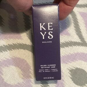 🌈 KEYS soul care golden cleanser manuka honey tumeric 1 Oz facial cleanser